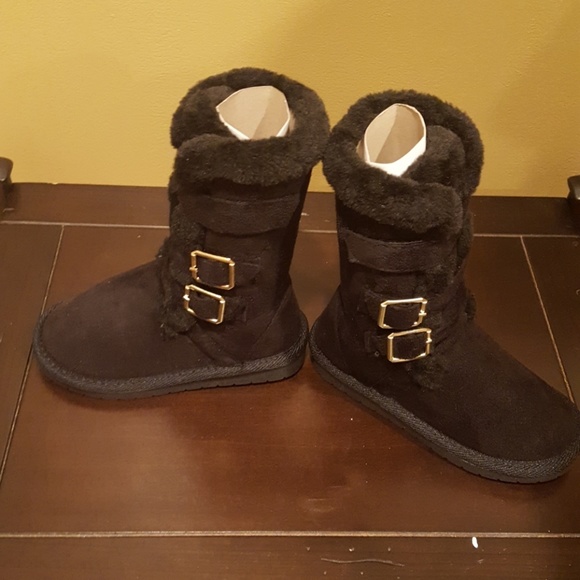 Girls LINK black boots size 9 NW0T - Picture 2 of 4